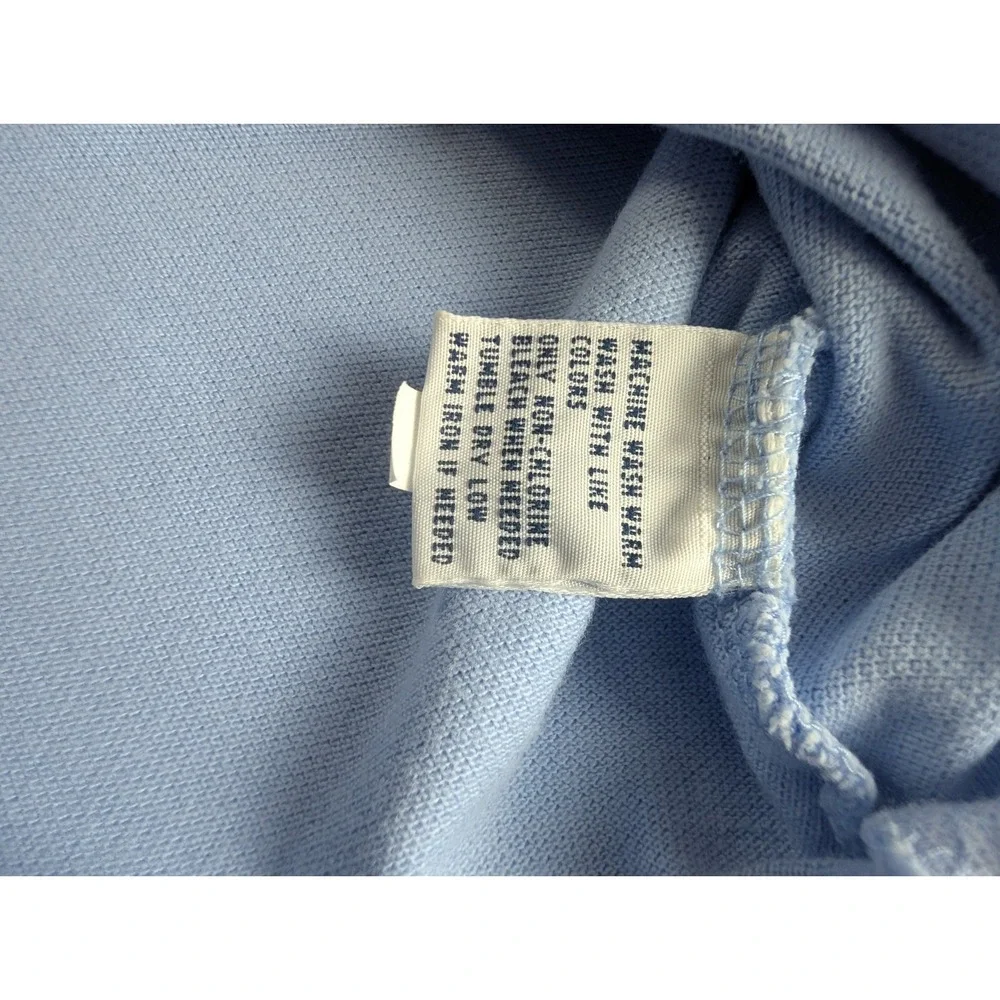Polo Ralph Lauren Light Blue Pony Logo Short Sleeve Polo Shirt Men's Large